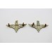 Pair of Parachute Regiment Collar Badges - King's Crown