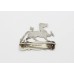 Royal Berkshire Regiment Sterling Silver Sweetheart Brooch