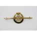 York & Lancaster Regiment 9ct Gold & Enamel Sweetheart Brooch