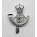 Durham Light Infantry (D.L.I.) Anodised (Staybrite) Cap Badge - Queen's Crown