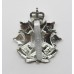 Border Regiment Anodised (Staybrite) Cap Badge - Queen's Crown
