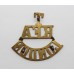 Royal Field Artillery London Territorials (T/R.F.A./LONDON) Shoulder Title