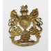 Victorian Royal Artillery Officer's Gilt Helmet Plate