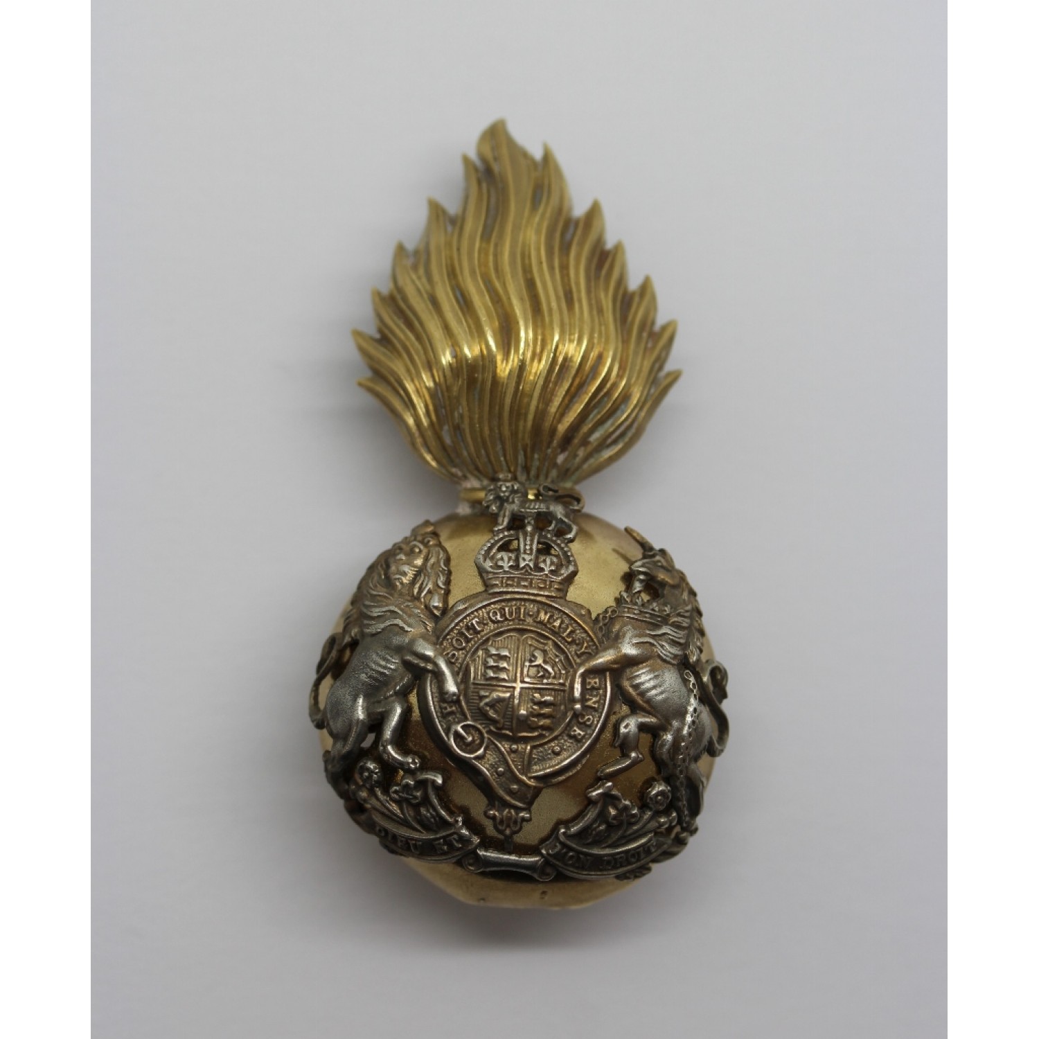 Royal Scots Fusiliers Officer's Glengarry Badge - King's Crown
