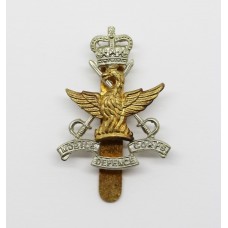 Mobile Defence Corps Cap Badge - Queen's Crown