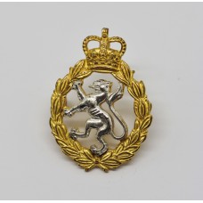 Women's Royal Army Corps (W.R.A.C.) Officer's Dress Cap Badge - Queen's Crown