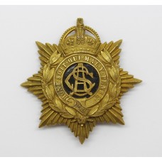 Army Service Corps (A.S.C.) Officer's Pouch Badge - King's Crown