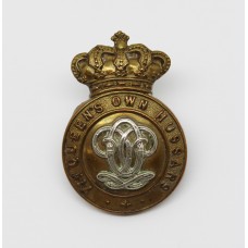 Victorian 7th Queen's Own Hussars Cap Badge