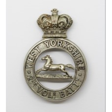 Victorian 2nd Volunteer Bn. West Yorkshire Regiment Glengarry Badge