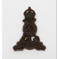 Pioneer Corps WW2 Plastic Economy Cap Badge