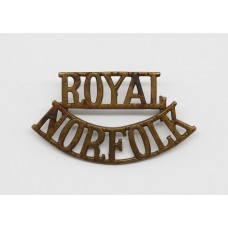 Royal Norfolk Regiment (ROYAL/NORFOLK) Shoulder Title