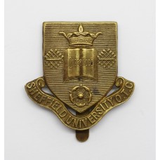 Sheffield University O.T.C. Cap Badge