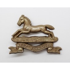 West Yorkshire Regiment WW2 Plastic Economy Cap Badge