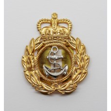 Royal Navy Chief Petty Officer's Cap Badge - Queen's Crown