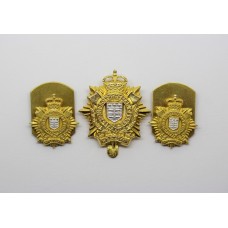 Royal Logistics Corps Cap Badge & Pair of Collar Badges