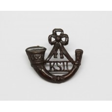 King's Shropshire Light Infantry (K.S.L.I.) Officer's Service Dress Collar Badge