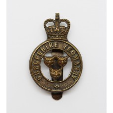 Shropshire Yeomanry Cap Badge - Queen's Crown 