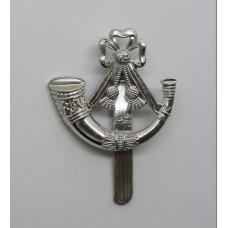 Light Infantry Anodised (Staybrite) Cap Badge