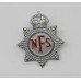 National Fire Service (N.F.S.) Cap Badge - King's Crown