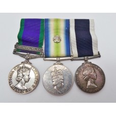 Campaign Service Medal (Clasp - Northern Ireland), South Atlantic Medal (with Rosette) and R.N. Long Service & Good Conduct Medal Group - 40 Commando Royal Marines