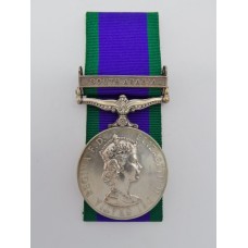 Campaign Service Medal (Clasp - South Arabia) - Pte. W.T.M. Latto, Prince of Wales Own Regiment of Yorkshire