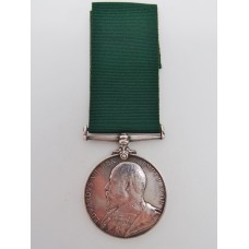 Edward VII Volunteer Force Long Service & Good Conduct Medal - Pte. R. Wilding, 1st Volunteer Bn. Loyal North Lancashire Regiment