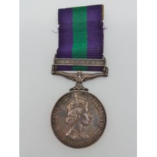 General Service Medal (Clasp - Malaya) - Tpr. B. Ducie, King's Dragoon Guards