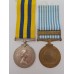 Queen's Korea and UN Korea Medal Pair - Pte. G.W.H. Tordoff, Duke of Wellington's Regiment