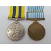 Queen's Korea and UN Korea Medal Pair - Pte. G.W.H. Tordoff, Duke of Wellington's Regiment