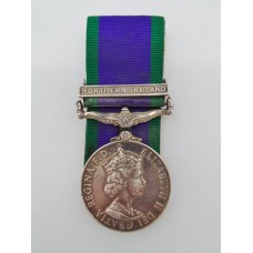 Campaign Service Medal (Clasp - Northern Ireland) - Gdsm. C, Muir, Scots Guards