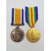 WW1 British War & Victory Medal Pair - Pte. F.L. Webster, Yorkshire Regiment