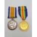 WW1 British War & Victory Medal Pair - Pte. F.L. Webster, Yorkshire Regiment