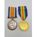 WW1 British War & Victory Medal Pair - Pte. F.L. Webster, Yorkshire Regiment