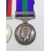 1939-45 War Medal and General Service Medal (Clasp - Palestine 1945-48) - B. Const. C.W. Barker, Palestine Police