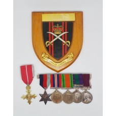 OBE, WW2, General Service Medal (Clasp - Palestine 1945-48) and Long Service & Good Conduct Medal Group - Major J.A. Mansi, Royal Warwickshire Regiment and A.P.T.C.