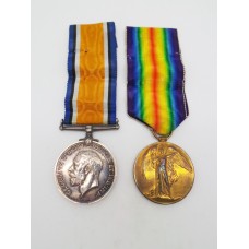 WW1 British War & Victory Medal Pair - 2nd Lieut. J. Breakell, Manchester Regiment