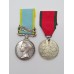 1854 Crimea Medal (Clasp - Sebastopol) and Turkish Crimea Medal (British Issue) - Pte. A. Fraser, 72nd Highlanders