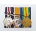 WW1 Military Medal, British War Medal and Victory Medal - Cpl. W.W. Ball, York and Lancaster Regiment