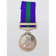 General Service Medal (Clasp - Malaya) - Pte. C. Miller, Somerset Light Infantry