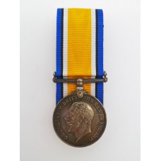 WW1 British War Medal - Pte. J.A. Bullen, South Lancashire Regiment