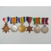 WW1 1914-15 Star Trio and WW2 Medal Group of Six - Pte. G.H. Thompson, 6th Dragoons