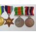 WW1 1914-15 Star Trio and WW2 Medal Group of Six - Pte. G.H. Thompson, 6th Dragoons