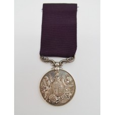 Victorian Army Long Service & Good Conduct Medal - C.Sgt. H. Pithers, Derbyshire Regiment