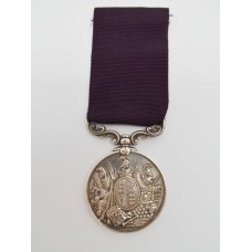 Victorian Army Long Service & Good Conduct Medal - C.Sgt. H. Pithers, Derbyshire Regiment