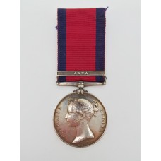 Military General Service Medal 1793-1814 (Clasp - Java) - Pte. William Matheson, 78th Foot