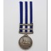 Egypt Medal (Clasps - The Nile 1884-85, Kirbekan) - Pte. S. Davies, Army Hospital Corps