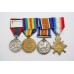 WW1 1914-15 Star Trio and ERII Imperial Service Medal Group - Gnr. G. Duffill, Royal Field Artillery