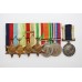 WW2 and Naval Long Service & Good Conduct Medal Group of Seven - A.P.O. E.F. Burtenshaw, H.M.S. Cape Town, Royal Navy