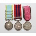 1854 Crimea Medal (Clasps - Alma, Inkermann, Sebastopol), India General Service Medal (Clasp - Bhootan) & Turkish Crimea Medal Group of Three - Corpl. P. Finn, 55th Regiment of Foot (Westmorland)