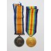 WW1 British War & Victory Medal Pair - Pte. J. Skerratt, Lincolnshire Regiment